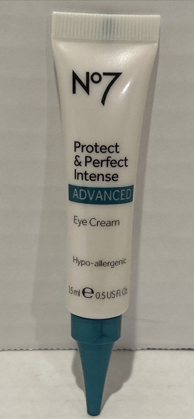 No 7 No7 PROTECT & PERFECT INTENSE ADVANCED EYE CREAM .5 fl oz NEW